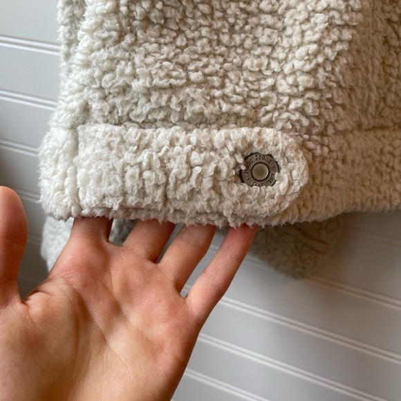 Mudd Sherpa Cream Large Juniors Jacket - Picture 6 of 6